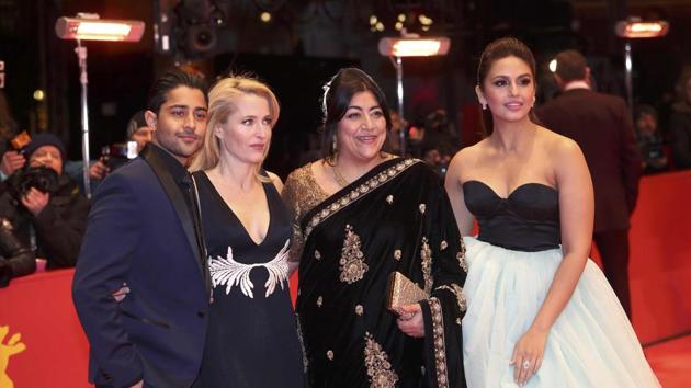 Actor Manish Dayal (left to right), actress Gillian Anderson, director and screenwriter Gurinder Chadha and actress Huma Qureshi arrive for the screening of Viceroy' s House at the 67th Berlinale International Film Festival in Berlin, Germany, on February 12, 2017. (Reuters) Actor Manish Dayal (left to right), actress Gillian Anderson, director and screenwriter Gurinder Chadha and actress Huma Qureshi arrive for the screening of Viceroy' s House at the 67th Berlinale International Film Festival in Berlin, Germany, on February 12, 2017. (Reuters)