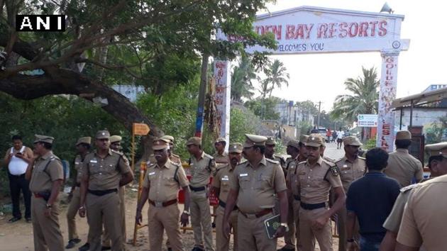 Security arrangements have been made across Tamil Nadu ahead of the SC verdict in the DA case against AIADMK general secretary VK Sasikala. (ANI) Security arrangements have been made across Tamil Nadu ahead of the SC verdict in the DA case against AIADMK general secretary VK Sasikala. (ANI)