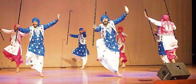 A bhangra performance at a function organised by Desi Matters, a group comprising Indians and Filipinos, to promote Punjabi culture in the Philippines. It is headed by Ravinder Singh, who is among the community leaders concerned over new regulations. (HT Photo) A bhangra performance at a function organised by Desi Matters, a group comprising Indians and Filipinos, to promote Punjabi culture in the Philippines. It is headed by Ravinder Singh, who is among the community leaders concerned over new regulations. (HT Photo)