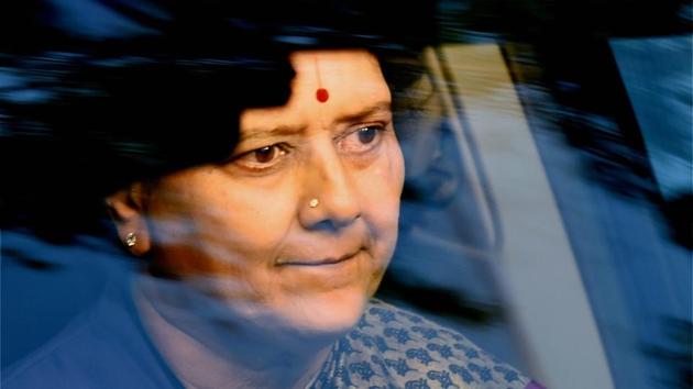 AIADMK general secretary VK Sasikala arrives at the Golden Bay resort near Chennai. (PTI Photo) AIADMK general secretary VK Sasikala arrives at the Golden Bay resort near Chennai. (PTI Photo)