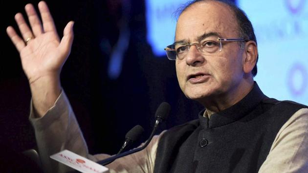 New Delhi: Finance Minister Arun Jaitley addresses during the 96th Annual Function of ASSOCHAM in New Delhi on Thursday. PTI Photo by Kamal Singh (PTI2_9_2017_000278A) (PTI) New Delhi: Finance Minister Arun Jaitley addresses during the 96th Annual Function of ASSOCHAM in New Delhi on Thursday. PTI Photo by Kamal Singh (PTI2_9_2017_000278A) (PTI)