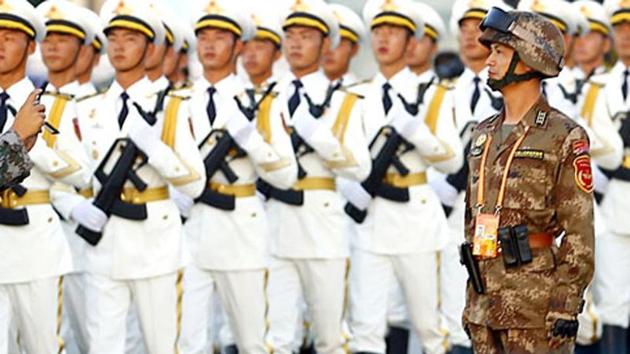 China’s real-term increase in defence spending matched by its militarily technological advances has enabled it to reach near parity with the West in aspects of air power, according to Rahul Roy-Chaudhury, IISS senior fellow. (Reuters File) China’s real-term increase in defence spending matched by its militarily technological advances has enabled it to reach near parity with the West in aspects of air power, according to Rahul Roy-Chaudhury, IISS senior fellow. (Reuters File)