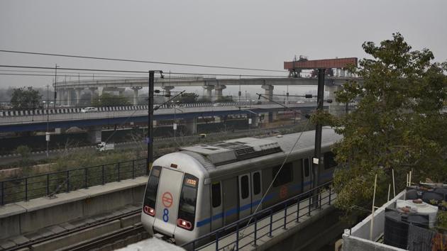 A snag on Monday had hit the Yellow Line (Jahangirpuri – Samaypur Badli). (Sushil Kumar/HT Photo) A snag on Monday had hit the Yellow Line (Jahangirpuri – Samaypur Badli). (Sushil Kumar/HT Photo)
