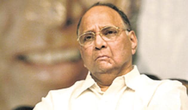 Nationalist Congress Party (NCP) chief Sharad Pawar. (HT photo) Nationalist Congress Party (NCP) chief Sharad Pawar. (HT photo)