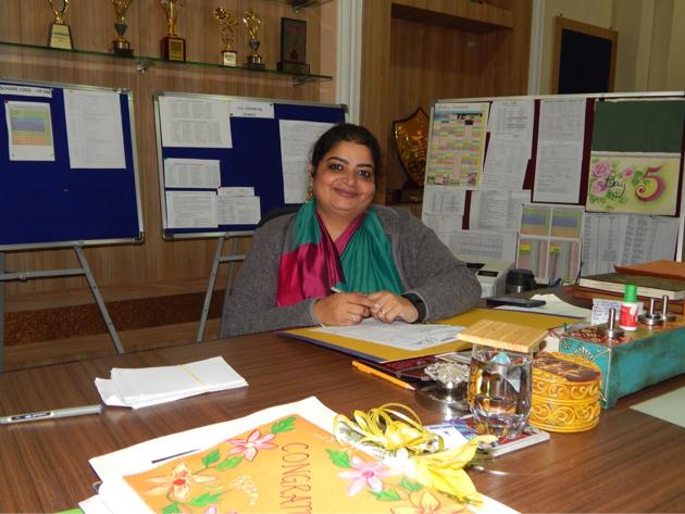 The seven-member governing board of LMGC decided to name Aashrita Das as the principal of the institution. (HT Photo) The seven-member governing board of LMGC decided to name Aashrita Das as the principal of the institution. (HT Photo)