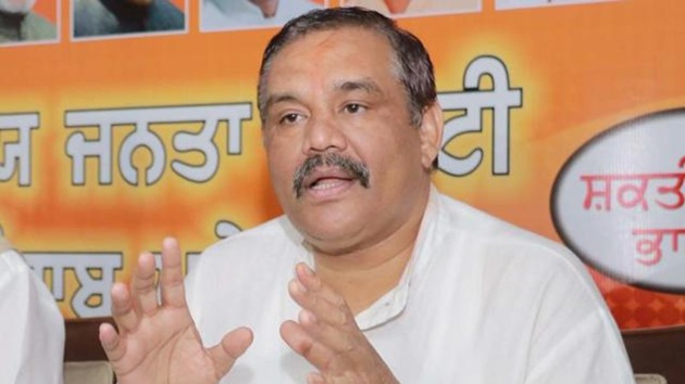 Punjab BJP president Vijay Sampla(HT File Photo) Punjab BJP president Vijay Sampla(HT File Photo)