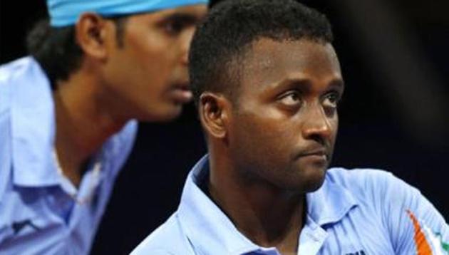 Anthony Amalraj beat Chinese Taipei’s Tzu-Hsiang Hung to enter the main draw of India Open. (Agency) Anthony Amalraj beat Chinese Taipei’s Tzu-Hsiang Hung to enter the main draw of India Open. (Agency)