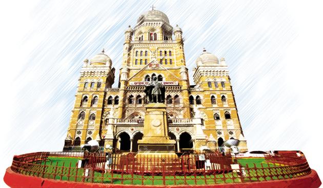With a week to go for the BMC elections, slugfest between political parties is escalating with each passing day.(HT)