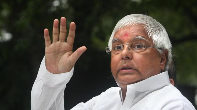 RJD chief Lalu Prasad (HT file photo) RJD chief Lalu Prasad (HT file photo)