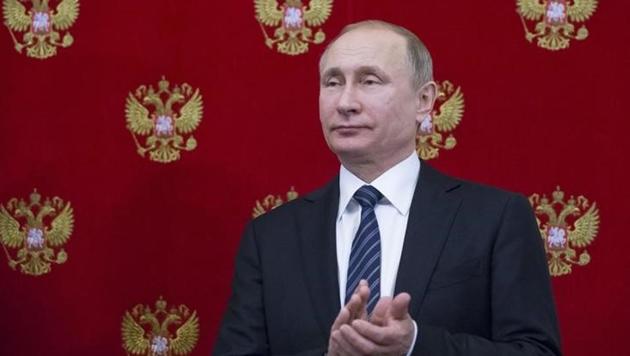 Russian President Vladimir Putin attends a signing ceremony at the Kremlin in Moscow, Russia. (Reuters Photo) Russian President Vladimir Putin attends a signing ceremony at the Kremlin in Moscow, Russia. (Reuters Photo)