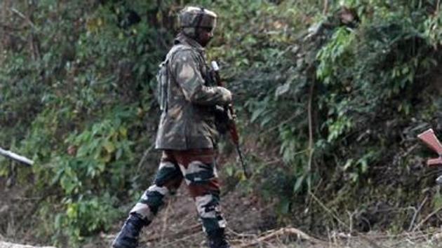A soldiers reportedly committed suicide in Samba district of Jammu and Kashmir.(AFP File Photo) A soldiers reportedly committed suicide in Samba district of Jammu and Kashmir.(AFP File Photo)