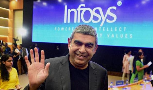 There were reports that Infosys may consider a Rs 12,000 crore share buyback, but the company said that a decision will be taken at the appropriate time.(PTI)