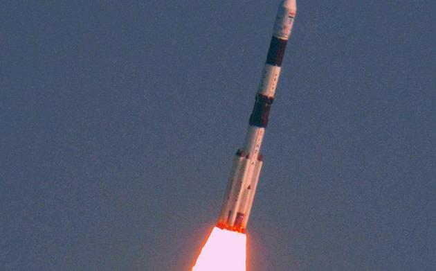 India’s space agency Indian Space Research Organisation (ISRO) successfully launch a record 104 satellites from Sriharikota on Wednesday, Feb 16, 2017.(PTI)