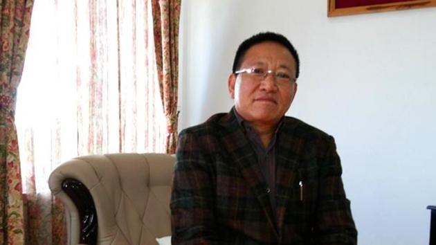 Nagaland chief minister TR Zeliang.(HT Photo)