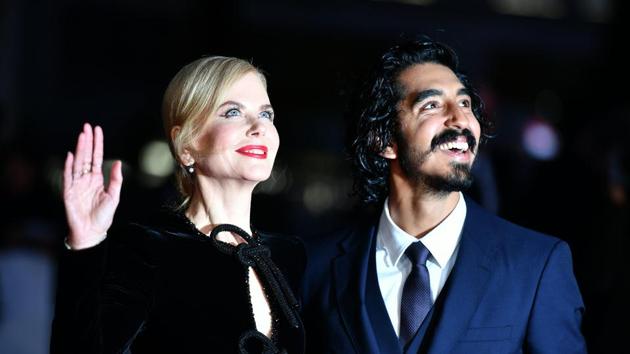 Australian actor Nicole Kidman and British actor Dev Patel posing on the red carpet after arriving to attend a gala screening of the film Lion during the BFI London Film Festival in London. (AFP) Australian actor Nicole Kidman and British actor Dev Patel posing on the red carpet after arriving to attend a gala screening of the film Lion during the BFI London Film Festival in London. (AFP)