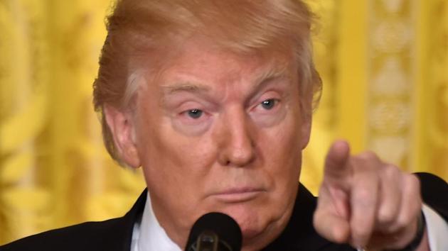 US President Donald Trump speaks during his first press conference at the White House in Washington on February 16, 2017.(AFP) US President Donald Trump speaks during his first press conference at the White House in Washington on February 16, 2017.(AFP)