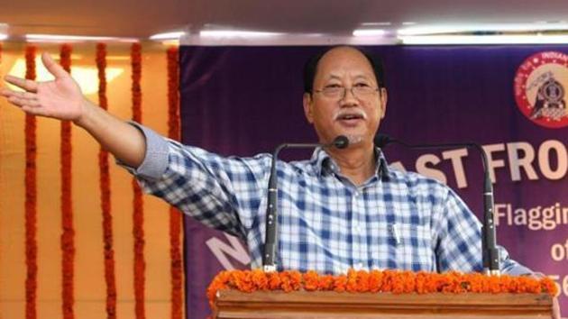 Neiphiu Rio, who quit as chief minister to contest the Lok Sabha poll in 2014 and won it, was unhappy over not being made a minister in the Narendra Modi government. (AFP FILE PHOTO) Neiphiu Rio, who quit as chief minister to contest the Lok Sabha poll in 2014 and won it, was unhappy over not being made a minister in the Narendra Modi government. (AFP FILE PHOTO)