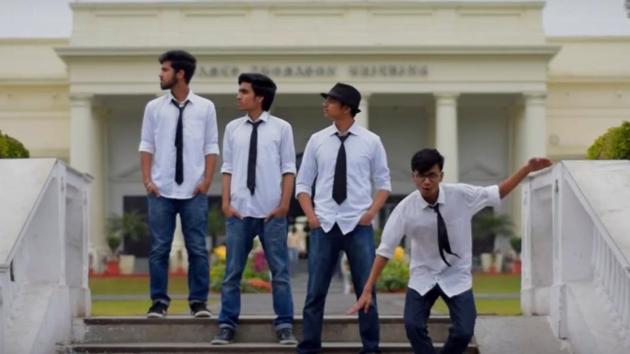 The video is based on English singer-songwriter Ed Sheeran’s song, and features four IIT-ians dancing to the peppy song.