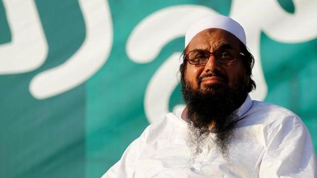 Hafiz Saeed, Lashkar-e-Taiba founder , looks over the crowed as they end a "Kashmir Caravan" from Lahore with a protest in Islamabad. (Reuters) Hafiz Saeed, Lashkar-e-Taiba founder , looks over the crowed as they end a "Kashmir Caravan" from Lahore with a protest in Islamabad. (Reuters)