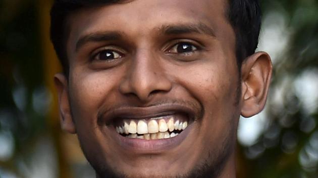 Tamil Nadu left-arm seamer T Natarajan was sold for R 3 crore to Kings XI Punjab at the IPL 2017 auction.(PTI) Tamil Nadu left-arm seamer T Natarajan was sold for R 3 crore to Kings XI Punjab at the IPL 2017 auction.(PTI)