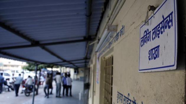 The transport department asked the superintendent of police to deploy police personnel at the office. (Sunil Ghosh/HT File) The transport department asked the superintendent of police to deploy police personnel at the office. (Sunil Ghosh/HT File)