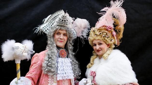Carnival madness first began centuries ago as a period of excess before the rigors of Lent, the 40 days of fasting that traditionally precede Easter. (Alessandro Bianchi / REUTERS)
