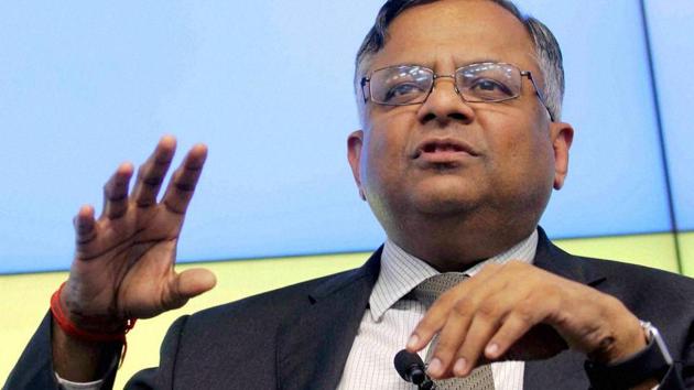 Chandrasekaran is the third non-Tata, after Nowroji Saklatwala and Cyrus Mistry, to take over the reins of Tata Sons.(PTI FIle)