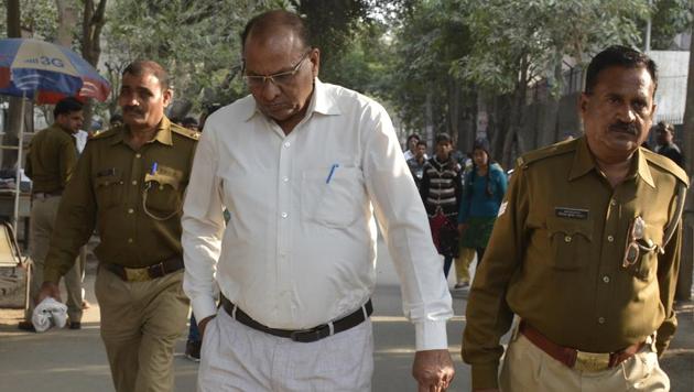 A CBI court on Monday held four Uttar Pradesh police officials guilty of murder in a 20-year-old fake encounter case in Ghahziabad’s Bhojpur. (Sakib Ali/HT Photo) A CBI court on Monday held four Uttar Pradesh police officials guilty of murder in a 20-year-old fake encounter case in Ghahziabad’s Bhojpur. (Sakib Ali/HT Photo)