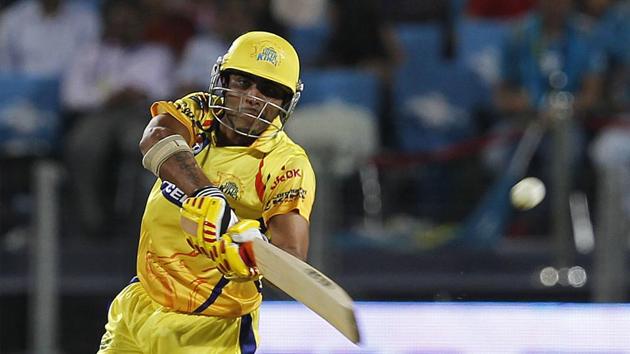 Chennai super kings batsman Ravindra Jadeja bats during an IPL T20 match between Pune Warriors and Chennai super kings in Pune. 2 million dollars was the price paid at an auction for him in 2012. (Hindustan Times)