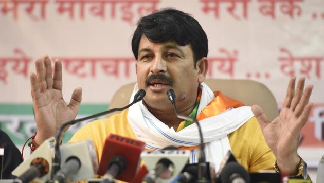 Delhi BJP president Manoj Tiwari said the two prerequisites to get a party ticket are that they must love the city and believe in the policies of Prime Minister Narendra Modi. (Sonu Mehta/HT PHOTO) Delhi BJP president Manoj Tiwari said the two prerequisites to get a party ticket are that they must love the city and believe in the policies of Prime Minister Narendra Modi. (Sonu Mehta/HT PHOTO)
