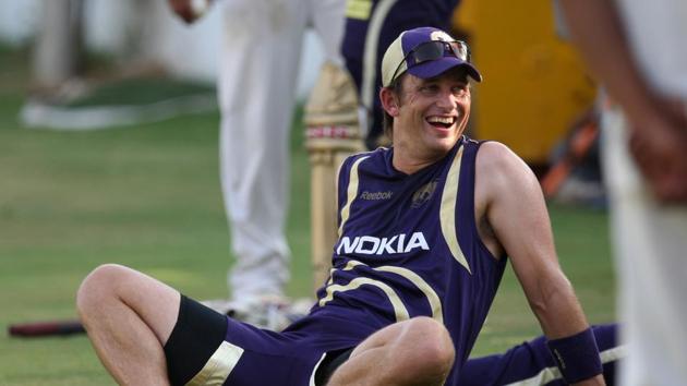 In IPL 2010, Shane Bond was auctioned for $ 7,50,000. Pictured above from a practice session in Ahmedabad. (HIndustan Times)