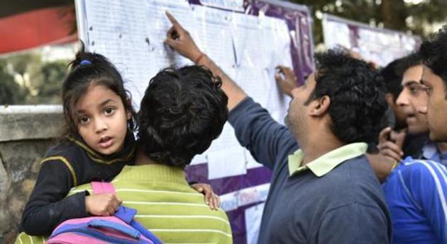 Parents can log on to the website of the schools where they have applied and check out the details.(HT FILE) Parents can log on to the website of the schools where they have applied and check out the details.(HT FILE)