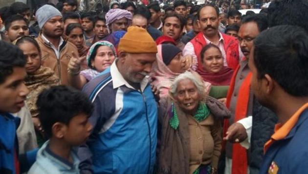 A Hindu outfit had staged a protest in the area following the murder. However, the family members of the victim dismissed there was a communal angle to the murder. (HT File) A Hindu outfit had staged a protest in the area following the murder. However, the family members of the victim dismissed there was a communal angle to the murder. (HT File)