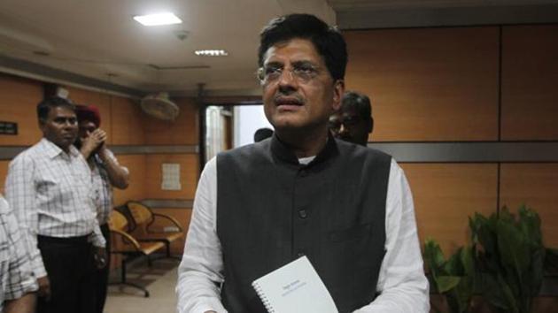 Power minister Piyush Goyal on Wednesday cited a probe report that alleged Uttar Pradesh government was discriminating on the basis of religion in supplying power.(HT File Photo)