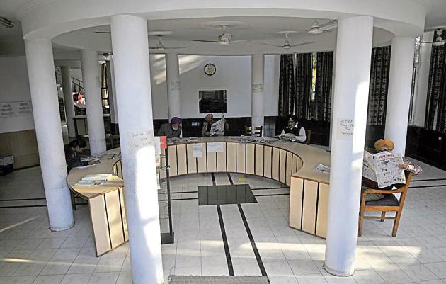 The library in Silvi Park, Phase 10, SAS Nagar on Wednesday. (Ravi Kumar/HT) The library in Silvi Park, Phase 10, SAS Nagar on Wednesday. (Ravi Kumar/HT)
