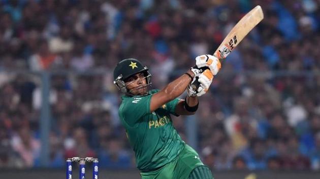 Umar Akmal, the controversial Pakistan batsman, said that if his No. 6 batting position is changed to No. 3, like that of Virat Kohli, he can match the Indian cricket team captain.(AFP)