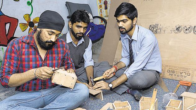 They have made 10 collection units and said they will create at least 250 in total. (Sakib Ali/HT) They have made 10 collection units and said they will create at least 250 in total. (Sakib Ali/HT)