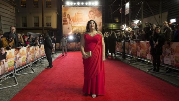 Director Gurinder Chadha poses for photographers. (Joel Ryan/Invision/AP)