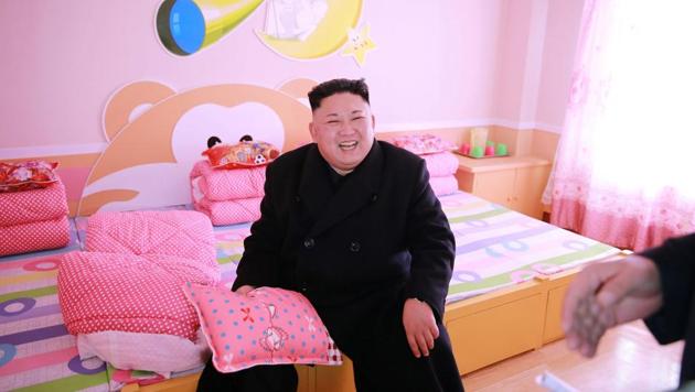 North Korean leader Kim Jong-un at the Pyongyang Orphans' Primary School. (File Photo). (REUTERS) North Korean leader Kim Jong-un at the Pyongyang Orphans' Primary School. (File Photo). (REUTERS)