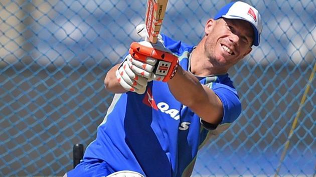 David Warner’s fiery attitude can land the Indian bowlers in trouble. (PTI)