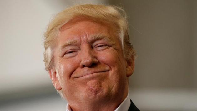 US President Donald Trump. (Reuters Photo)