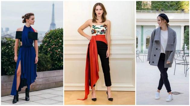 Emma Watson has started a new Instagram account titled The Press Tour to promote sustainable fashion.(The Press Tour/Instagram)