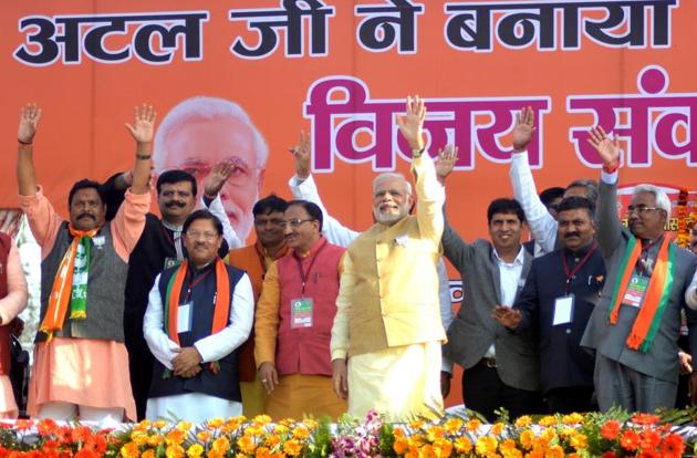 Prime Minister Narendra Modi had addressed a rally in Haridwar on February 10. (HT Photo) Prime Minister Narendra Modi had addressed a rally in Haridwar on February 10. (HT Photo)