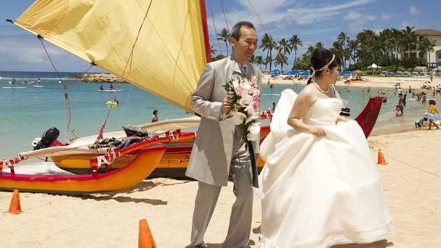 The National Centre for Sustainable Coastal Management has submitted a report to the central government and made several recommendations regarding lavish beach weddings held in Goa. (Reuters File/ Representational Photo) The National Centre for Sustainable Coastal Management has submitted a report to the central government and made several recommendations regarding lavish beach weddings held in Goa. (Reuters File/ Representational Photo)