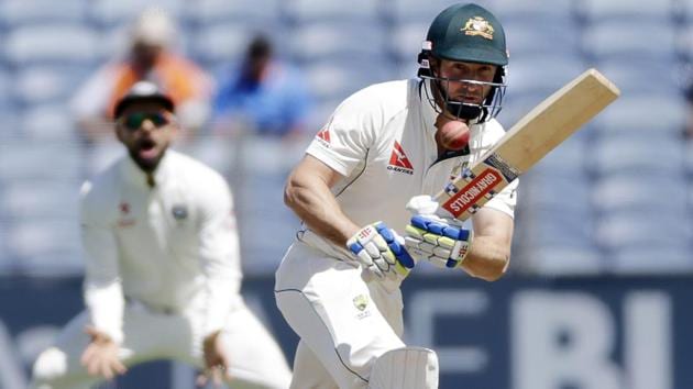 Shaun Marsh couldn’t put up a big score and was dismissed by Jayant Yadav while on 16. (AP)