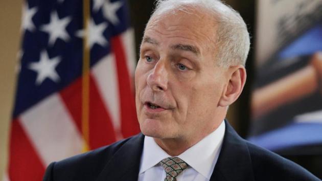 US homeland security secretary John Kelly. (Reuters Photo) US homeland security secretary John Kelly. (Reuters Photo)