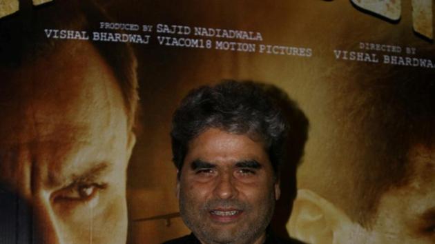 Vishal Bhardwaj at the special screening of his film Rangoon. (IANS) Vishal Bhardwaj at the special screening of his film Rangoon. (IANS)