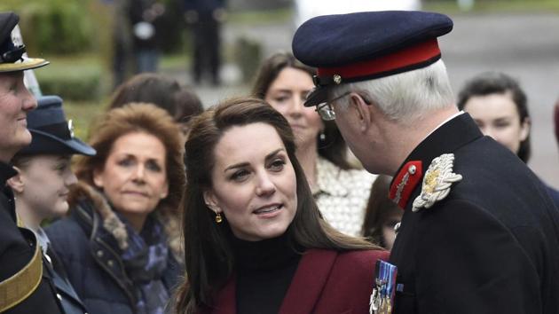 The Duchess became patron of Action for Children, which cares for disadvantaged children from across the UK, in December - following on from the Queen who stepped down from a number of her patronages. (Rebecca Naden / REUTERS)