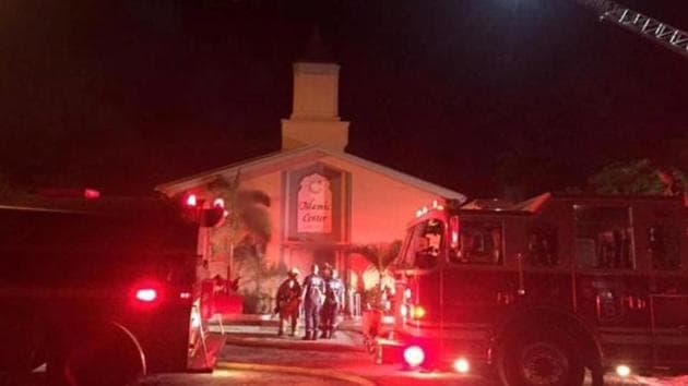 Fire investigators responded at around 2 a.m. After gathering evidence, they determined the fire was intentionally set. No one was at the mosque when the fire started.(Reuters File Photo) Fire investigators responded at around 2 a.m. After gathering evidence, they determined the fire was intentionally set. No one was at the mosque when the fire started.(Reuters File Photo)