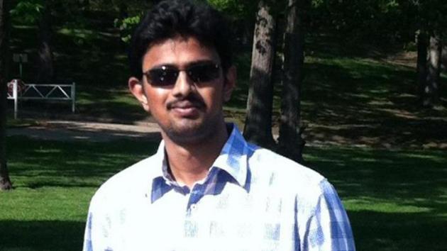 Srinivas Kuchibhotla, 32, was killed at a bar on Wednesday.(Pic: gofundme.com) Srinivas Kuchibhotla, 32, was killed at a bar on Wednesday.(Pic: gofundme.com)